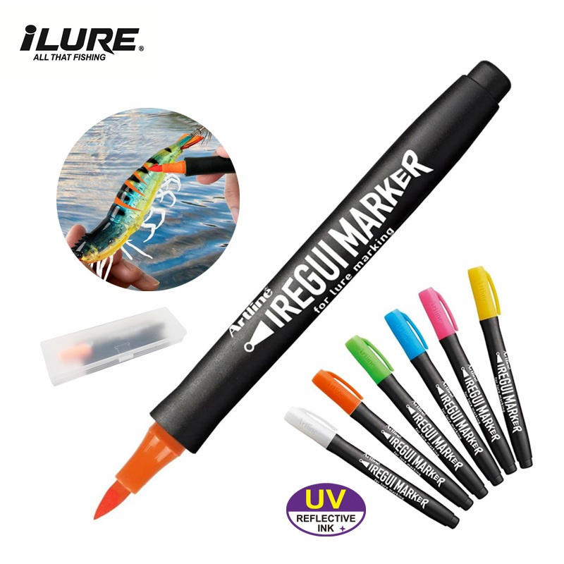 Fishing Lure Soft Plastic - Yeni Balıkçılık Aracı UV Floresan Boya