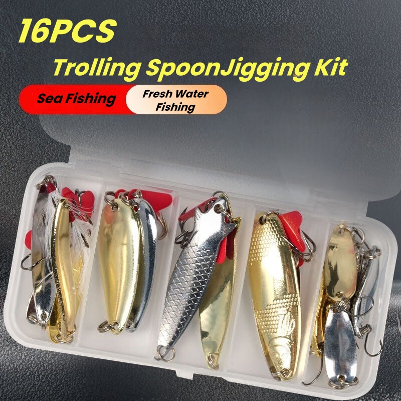 16 Parçalı Balıkçılık Yem Seti - Fishing Lure Popper incelemesi ve fiyatı